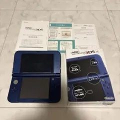 動作確認済 Newニンテンドー3DS LL メタリックブルー 本体 - メルカリ