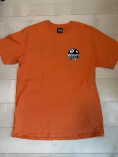 【ほぼ未使用】STUSSY Tシャツ M オレンジ ステューシー