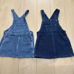 無印良品　ジャンパースカート