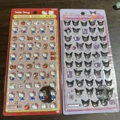 ハローキティ ボンボンドロップミニ　きてぃーちゃん　くろみちゃん