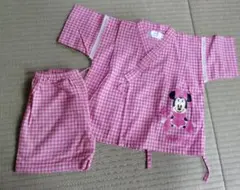 Disney baby ミニーマウス 甚平 90cm ピンク