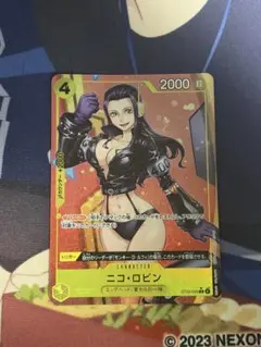 ニコ・ロビン ST29-009 フルアート パラレル ボーナスパック 4枚 状態B〕ニコ・ロビン(パラレル/フルアート)【C/P】{ST29-009}