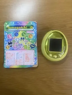 たまごっちiD Tamagotchi iD イエロー 動作確認済み 取扱説明書付