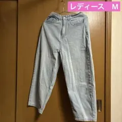 ワイドデニム　レディースM