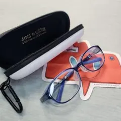 【極美品/JINS】ポケモン 子ども用⭐︎花粉防止⭐︎モンスターボールケース付き