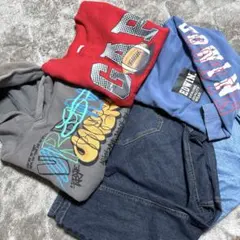 150cm男の子まとめ5点 ZARA GAP EDWIN GLAZOS MPS