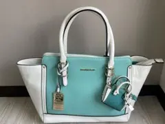 Samantha & chouette ターコイズ ハンドバッグ