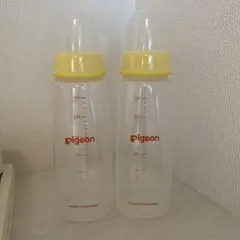 Pigeon 哺乳瓶 240ml 2個セット プラスチック製 双子