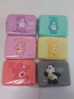ケアベア CareBears シリコンポーチ 6種類セット フルコンプリート