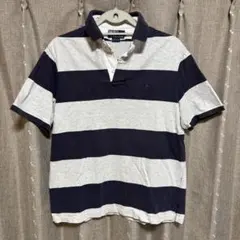 y030413 Polo by Ralph Lauren ポロシャツ　ボーダーM