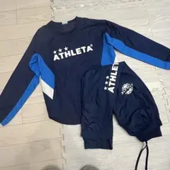 ATHLETA ピステ セットアップ 長袖 M ネイビー - メルカリ