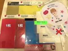 うちわ 自作用シールなど