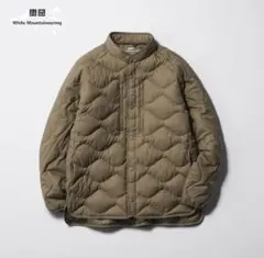 ユニクロ×ホワイトマウンテニアリング リサイクルハイブリッド ダウンジャケット