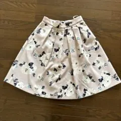 【お買い得】 アプワイザーリッシェ フラワー スカート 花柄スカート
