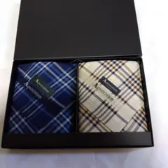 Aquascutum ハンカチ 2枚セットのサムネイル