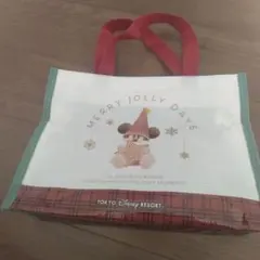リルリンリン　サブ　トートバッグ　ミッキー　2025　クリスマス　ランチバック