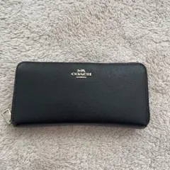 COACH ブラック レザー 長財布