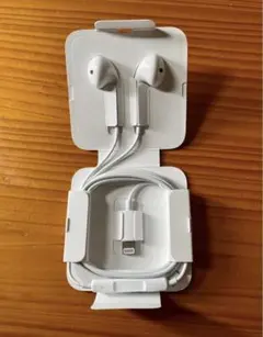 【未使用】イヤフォンiPhone純正イヤホン