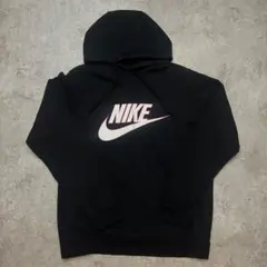 【NIKE /ナイキ】00'sパーカー ロゴ ブラック スウェット フーディ