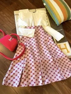 Chesty sister jane ホースプリント 刺繍 スカート