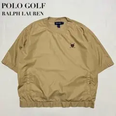 POLO GOLF RALPH LAUREN 半袖ポリジャケット L 裏メッシュ