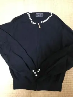 rady パール付きジップカーデのサムネイル