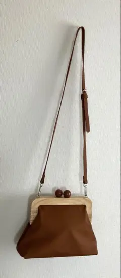 ショルダーバッグ　がま口