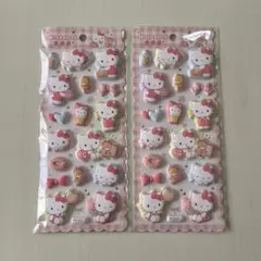 《正規品》サンリオ もちもちマシュマロシール ステッカー ハローキティ 2点