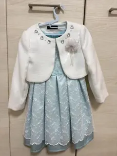 120cm フォーマル ワンピース ジャケット 卒園式 入園式 入学式