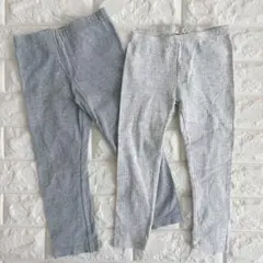 キッズレギンス 2枚セット 100cm