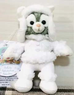 新品　ジェラトーニ　ホワイトウィンタータイムワンダーズ 　ぬいぐるみバッジ