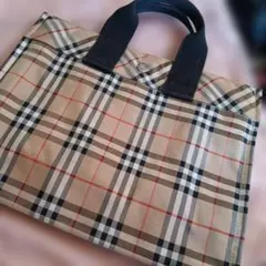 ま*み様 バーバリー・ブルーレーベル　ノヴァチェック　トートバッグ