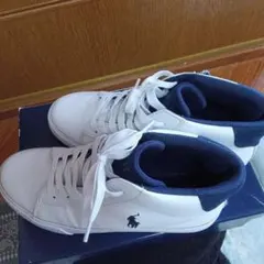 お値下げ！！Polo Ralph Lauren ！ ハイカットレザー