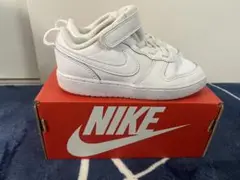 NIKE ナイキ　スニーカー　コートバーロウ　LOW2 ホワイト　16cm 美品