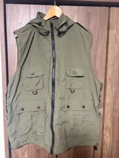 BURTLE 空調服 フード付き Lサイズ オリーブグリーン - メルカリ