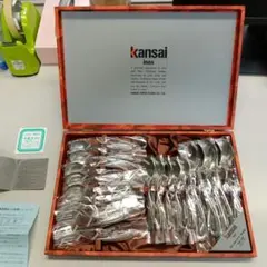 Kansai inox カトラリーセット 4種5セット Kansaiロゴ入りのサムネイル