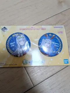 一番くじ ウマ娘12弾　缶バッジセット　オグリキャップ　タマモクロス