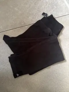 adidas コーデュロイ　スパッツ　レギンス　S ブラック