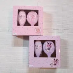 LiccA×Melody Kuromi　おめかしミラー＆ブラシセット　2種セット