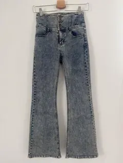 GORGE デニムフレアパンツ 【M】のサムネイル