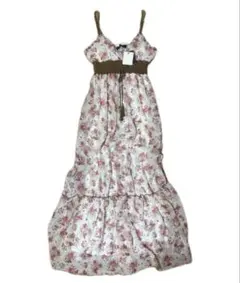 Pink Mix 姫カジ マキシ丈ワンピース 花柄 y2k