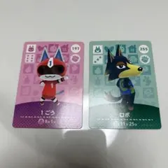 どうぶつの森 amiiboカード 1号 ロボ