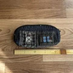 【ハンドメイド】幾何学模様ポーチ