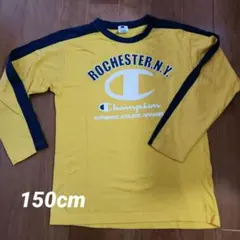 Champion チャンピオン ロゴ ロング Tシャツ キッズ 150cm