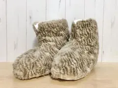 フェザーシューズ ルームシューズ　22cm-24cm スリッパ あったかグッズ