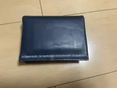 二つ折り財布 カルバンクライン　 ブルー