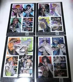 BLEACH　セブンイレブン限定　クリアカード　4種コンプリート