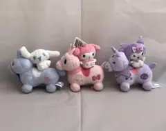 RODY×サンリオキャラクターズ ちいさなペアぬいぐるみ 3種セット