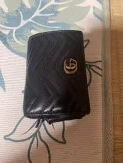 GUCCI GG Marmont 二つ折り財布 ブラック