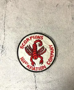 スコーピオン サソリ ミリタリーワッペン ビンテージ仕様 ベトナム戦争